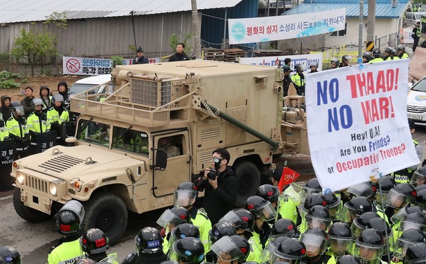 USA montują w Korei Południowej system antyrakietowy. Protest Chin