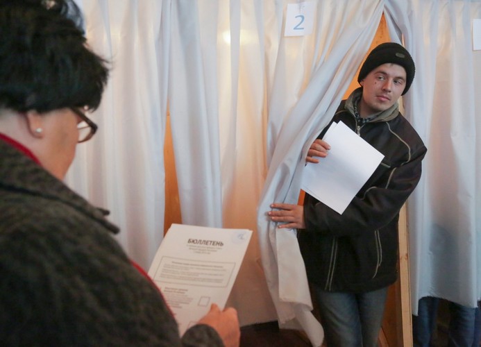 Lokale wyborcze w Donbasie