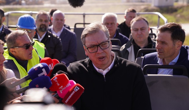 Aleksandar Vučić Ekspo gradilište