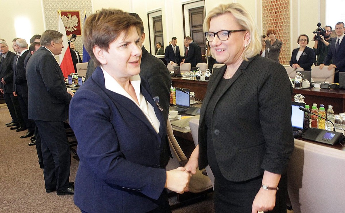 Beata Szydło i Beata Kempa