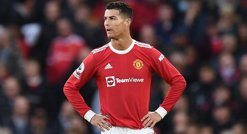 Manchester United forward Cristiano Ronaldo