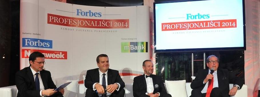 Gala Profesjonalistów Forbesa 2014 - Mazowsze