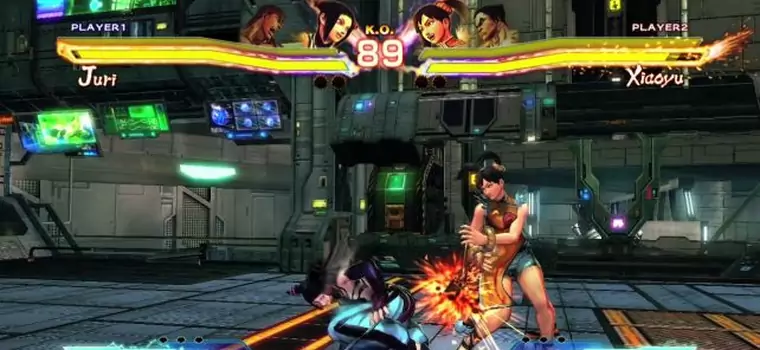 Gameplay ze Street Fighter x Tekken