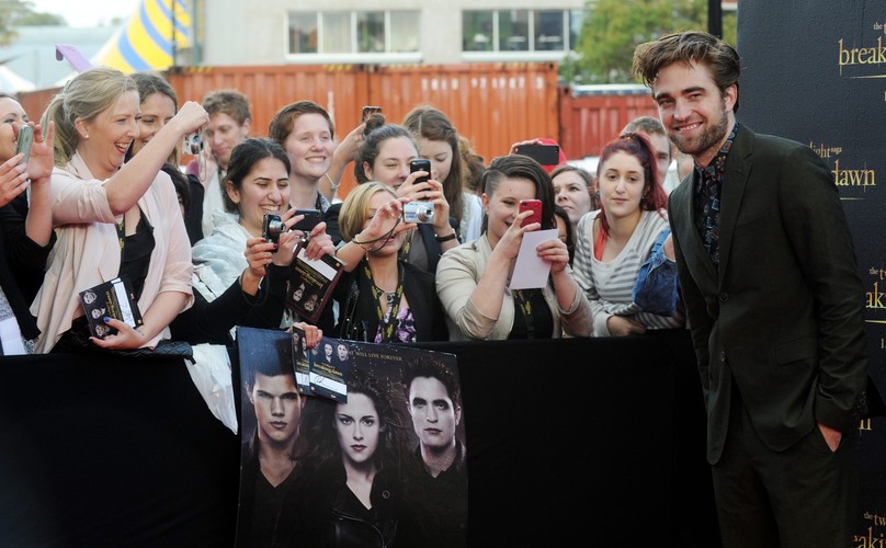 Robert Pattinson podczas spotkania z fanami w Sydney