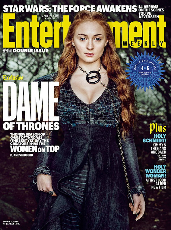 Sophie Turner, fot. "Entertainment Weekly"