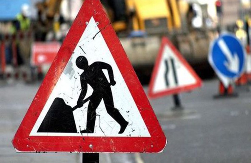 Zbog radova na putu kretanje na pojedinim deonicama je usporeno