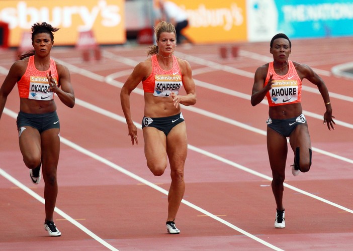 Lekkoatletki mogą się pochwalić świetnymi mięśniami brzucha