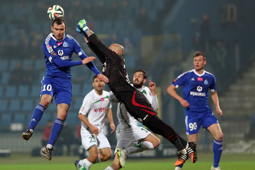 Remis po bezbarwnym spotkaniu. Ruch - Lechia 1:1