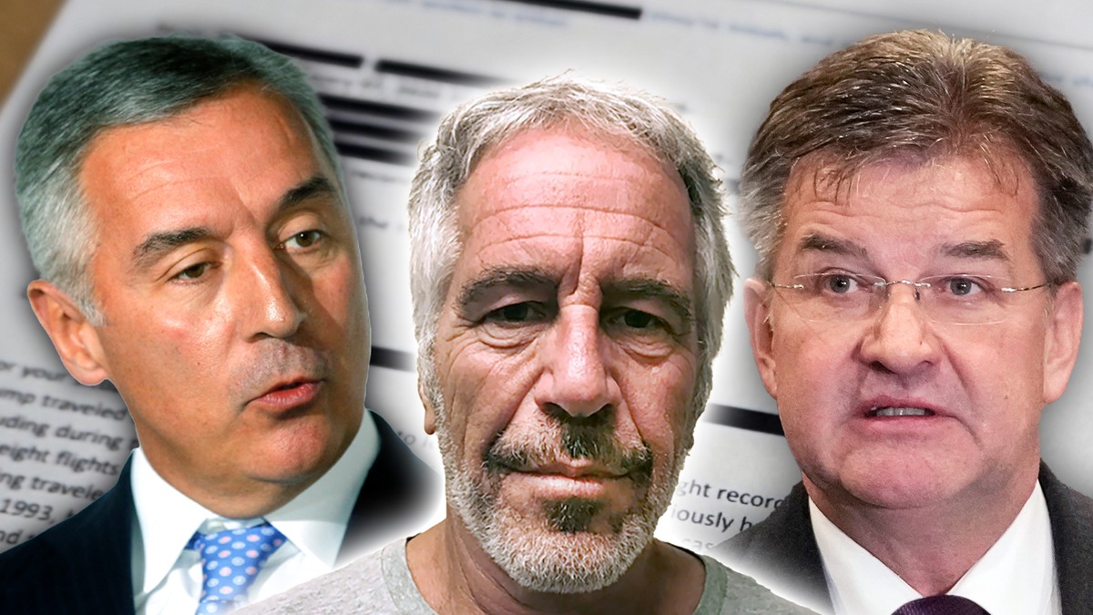 Džefri Epstajn, Miroslav Lajčak, Milo Đukanović