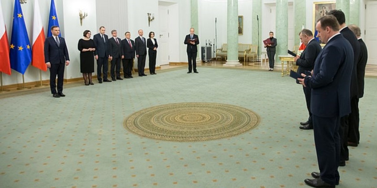 Prezydent zaprzysiągł sędziów TK