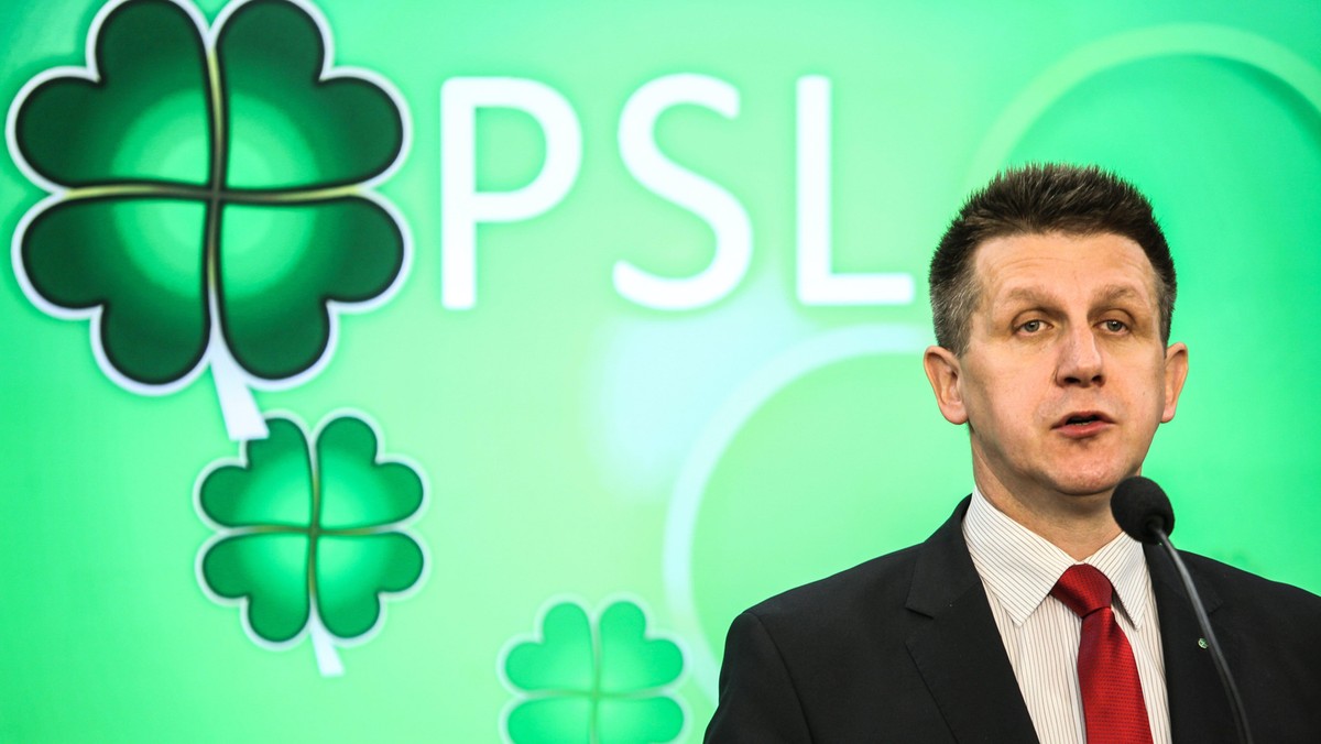 KONFERENCJA PRASOWA PSL W SEJMIE