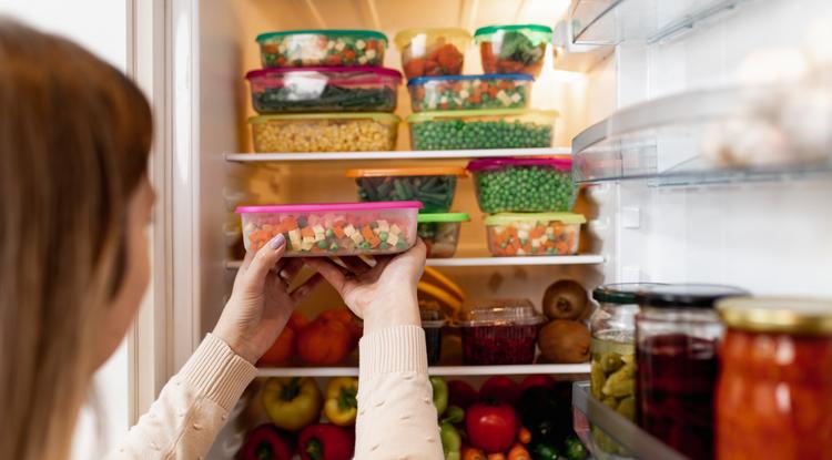 Így érdemes hűtőbe tenned az ételeket. Fotó: Getty Images