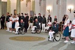 "Jesteście wielcy". Prezydent odznaczył medalistów igrzysk paraolimpijskich w Tokio