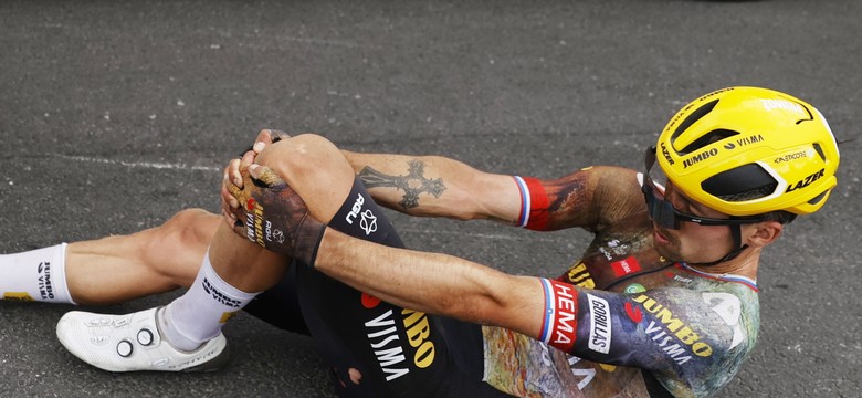 Primoz Roglic sam sobie nastawił bark. "Robiłem to już wcześniej"