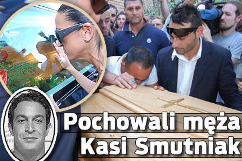 Pochowali męża Kasi Smutniak. Foto