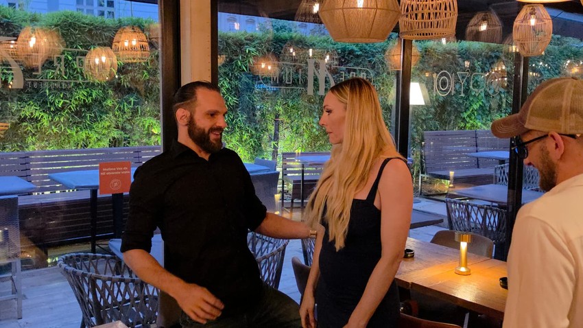 Anabela Atijas sa mužem na rođendanu 