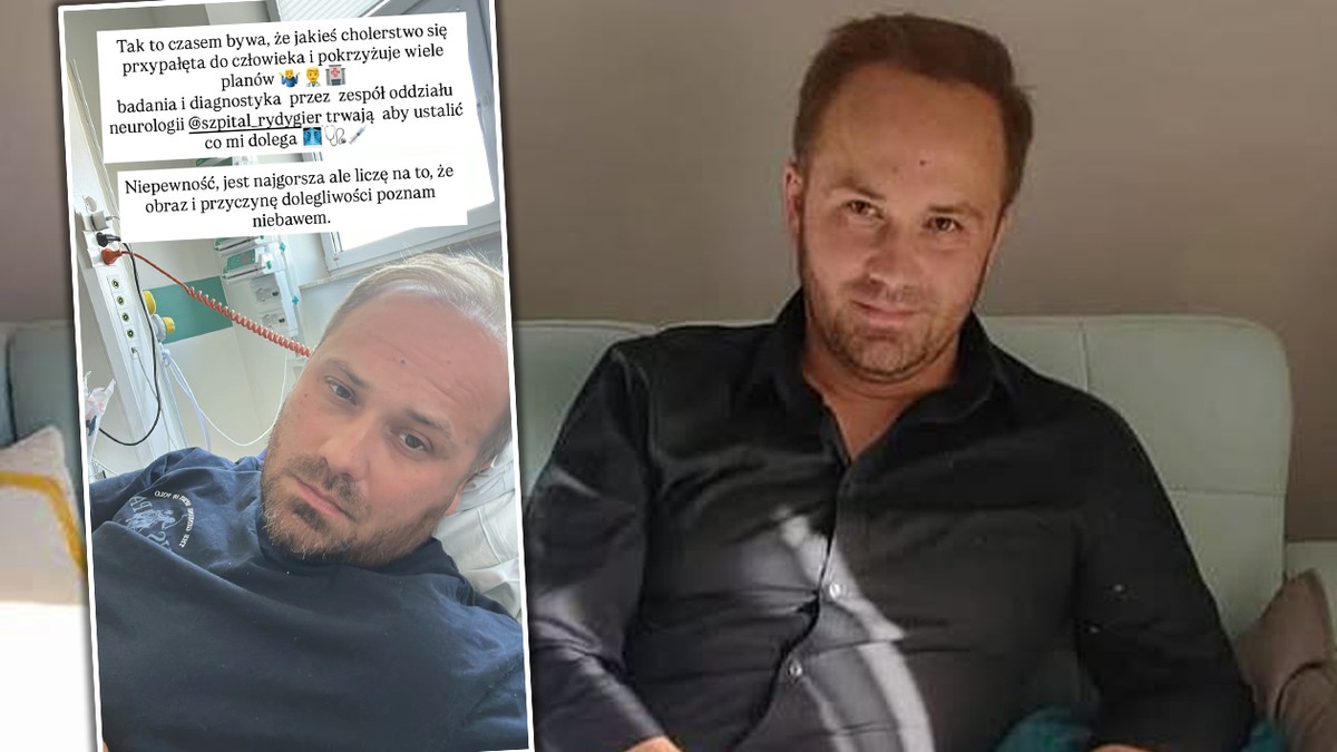 Adrian ze "Ślubu od pierwszego wejrzenia" trafił nagle do szpitala. "Niepewność jest najgorsza"