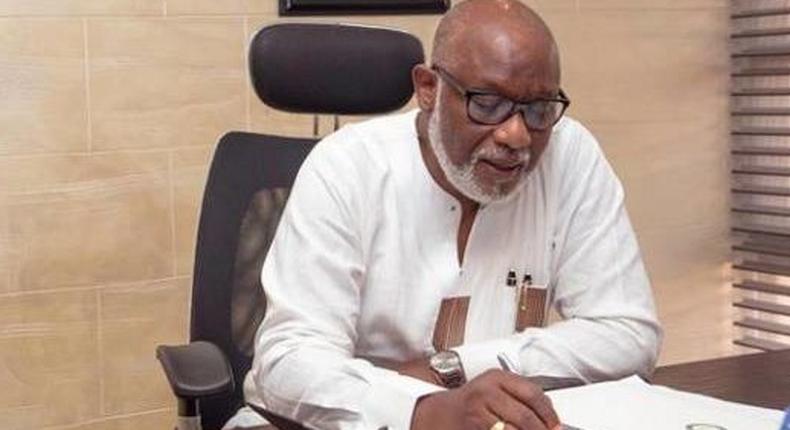 Governor Rotimi Akeredolu of Ondo state [AIT Online]