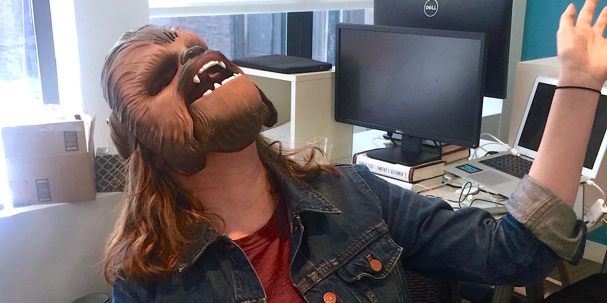 We tried the electronic Chewbacca mask that became the most viral Facebook Live video ever — here's what it's like 2