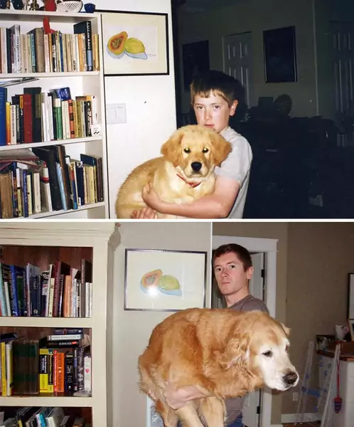 before-after-dogs-growing-up-together-with-owners-1-58256f4669f1a__700