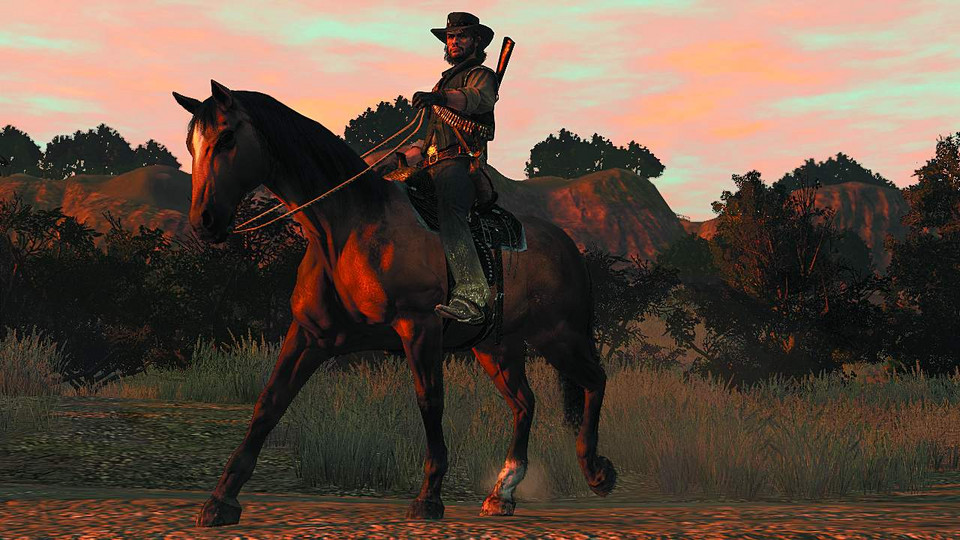 Kadr z gry "Red Dead Redemption"