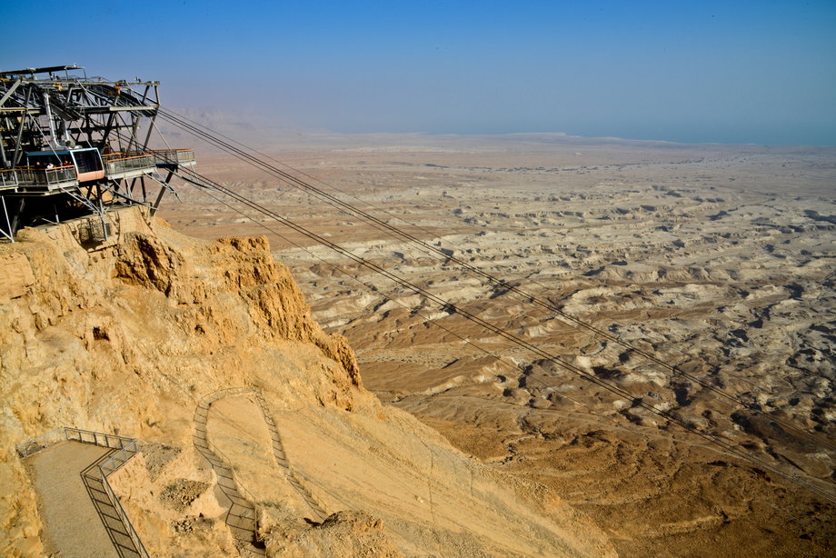 Masada - święte miejsce Izraela, twierdza jest symbolem bohaterstwa, ale też upadku i końca niepodległości Żydów.