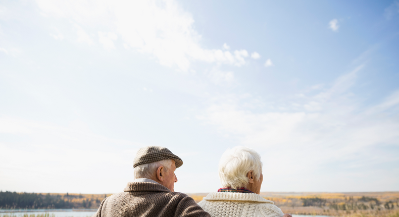 retired couple