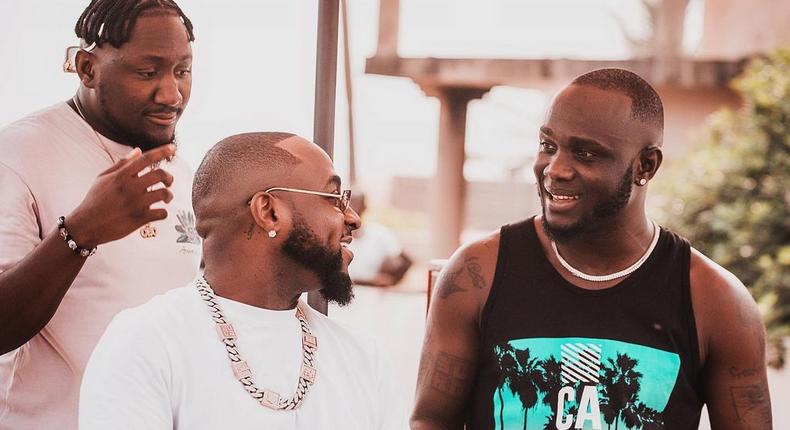 Davido's friend Obama DMW (left) died on Tuesday, June 29, 2021 in Lekki (Insatgram/Obama DMW)