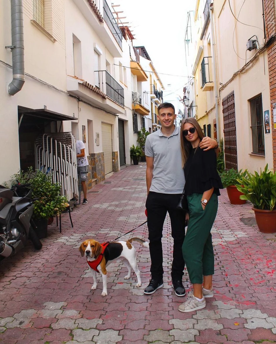 Aleksa Avramović sa suprugom