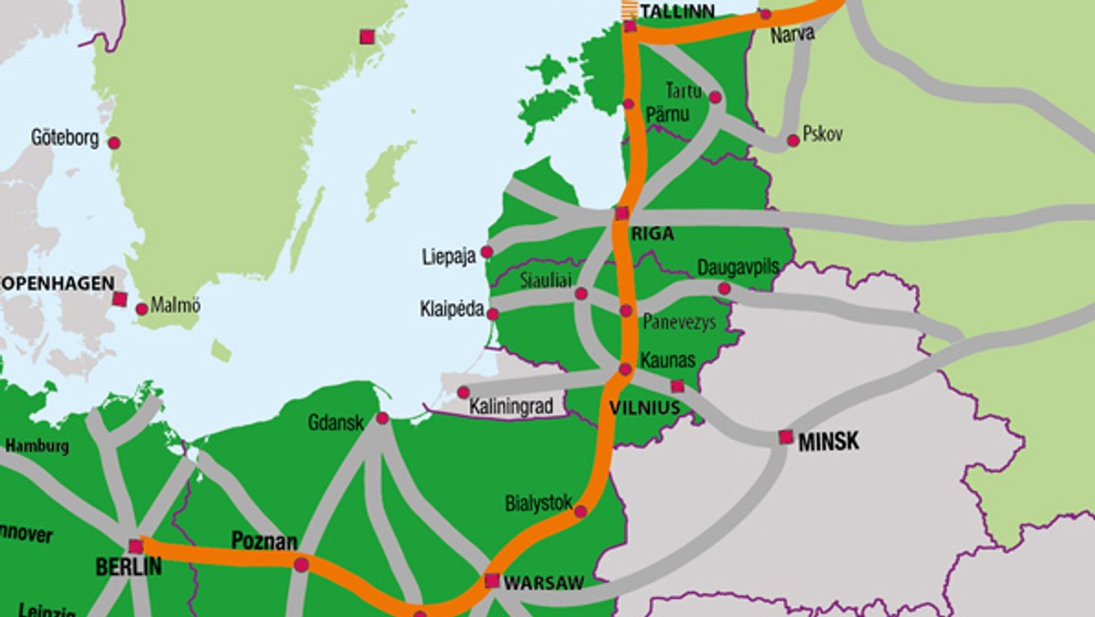 Kraje bałtyckie zakończyły formalne przygotowania do budowy superszybkiej kolei przez ich terytoria, ale rozmowy o połączeniu do Warszawy ślimaczą się, bo w Polsce pociągi będą musiały drastycznie zwolnić, pisze Joshua Posaner z POLITICO.