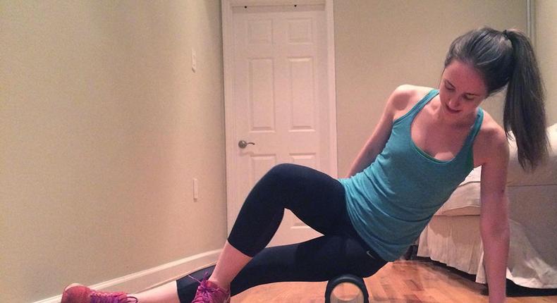 Here’s what happened when I tried foam rolling for a month