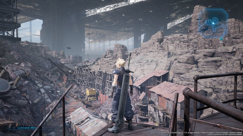 Final Fantasy VII Remake - screenshot z wersji na PlayStation 4