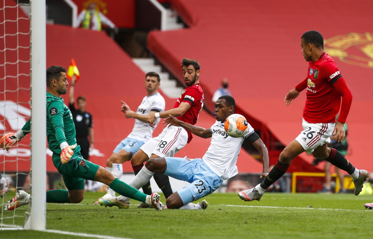 Łukasz Fabiański kontra Manchester United