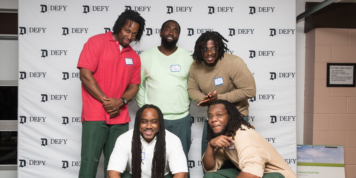 A "Shark Tank"-style pitch competition is helping prisoners launch their dream companies — take a look