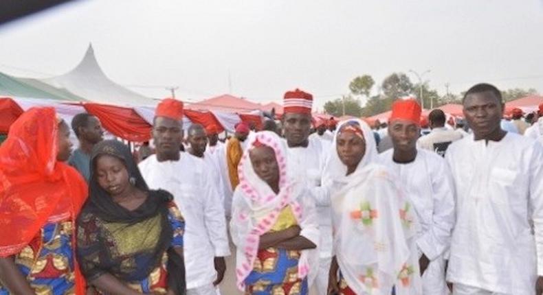 Mass wedding in Kano