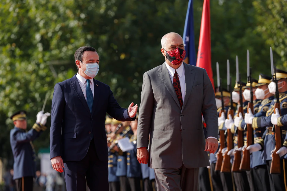 Albin Kurti i Edi Rama