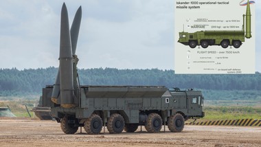 ukraina trafiona nową, potężną rosyjską rakietą.