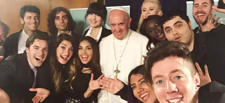 Papież Franciszek spotkał się z młodymi YouTuberami