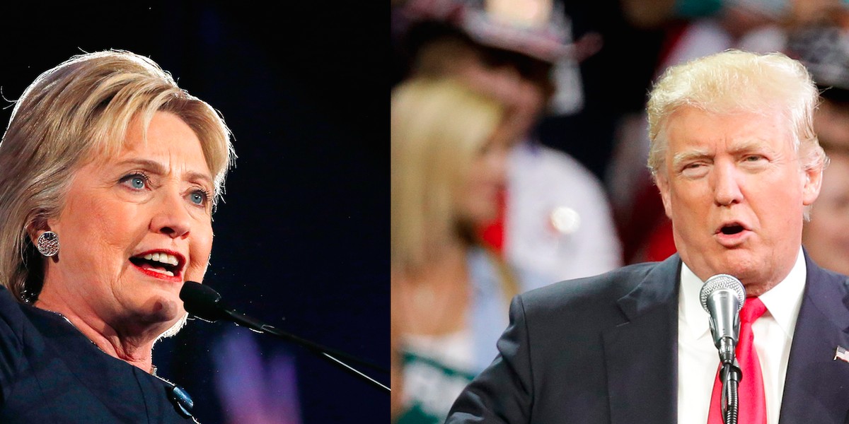 Clinton and Trump had 2 very different reactions to the firebombing in North Carolina