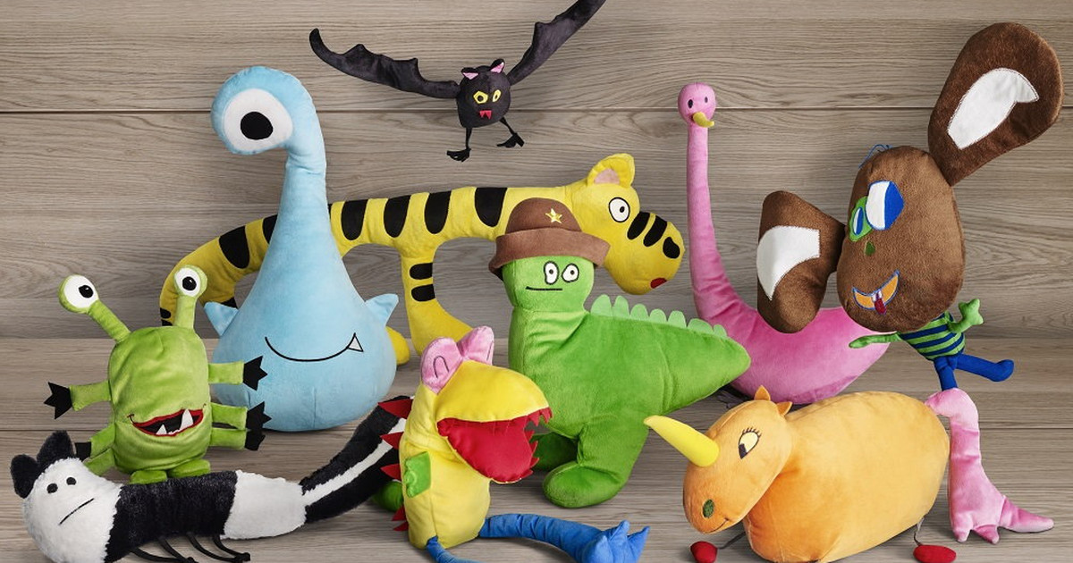 IKEA spełnia dziecięce marzenia! Maskotki zaprojektowane przez dzieci w  sklepach na całym świecie - Wiadomości