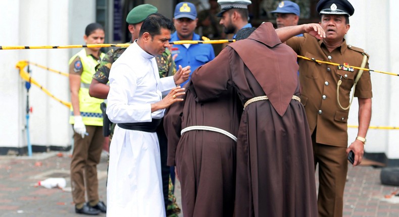 sri lanka bomb attack easter sunday church