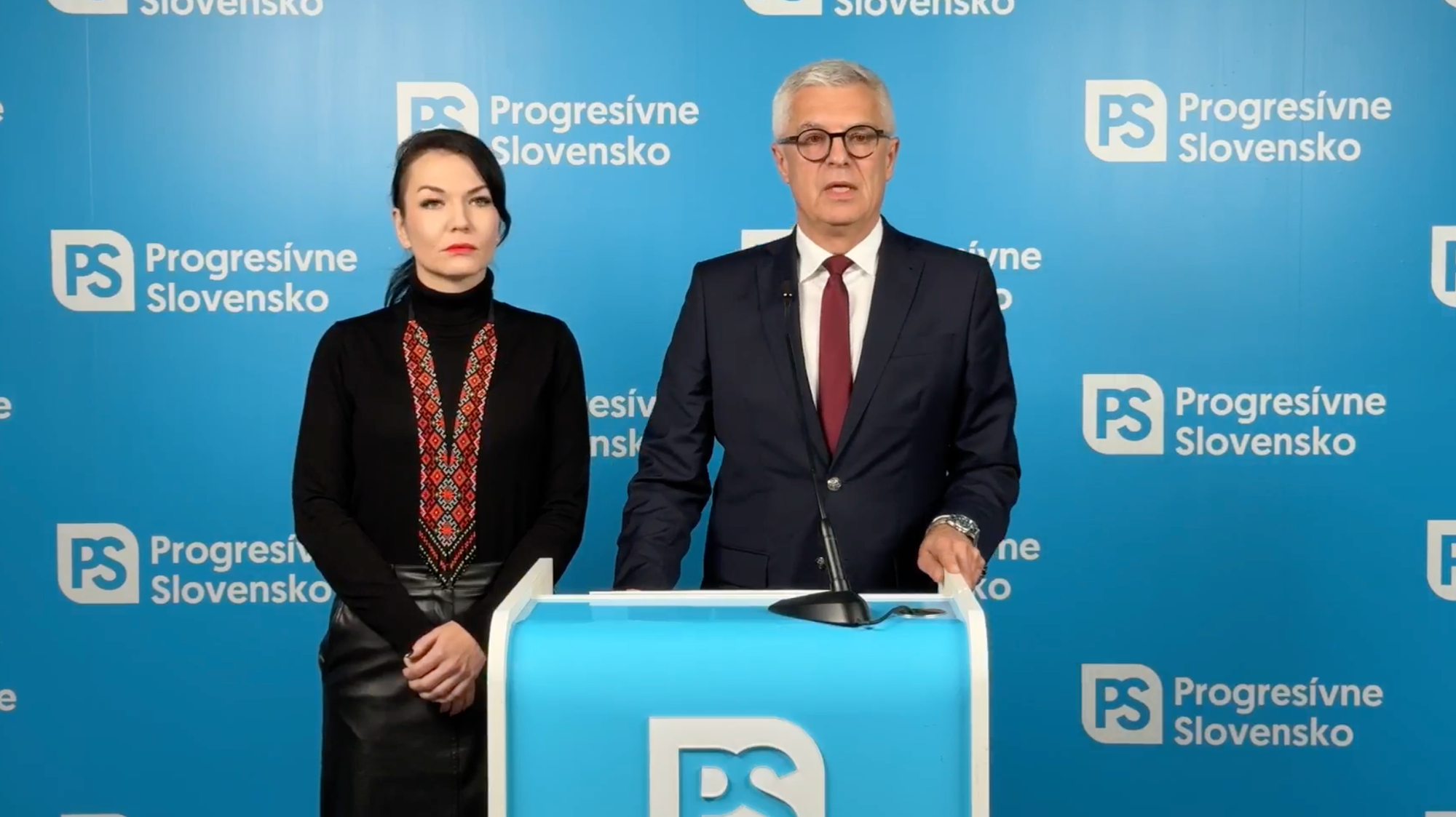 Beáta Jurík a Ivan Korčok. 