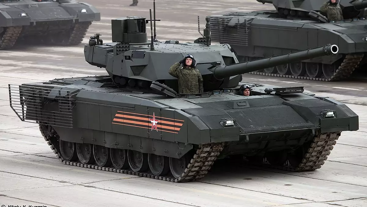 Czołgi T-14 Armata nie zabawiły zbyt długo w Ukrainie