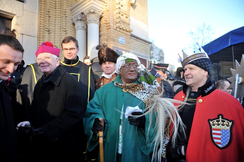 Orszak w święto Trzech Króli w Łodzi