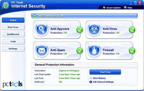 PC Tools Internet Security 2010