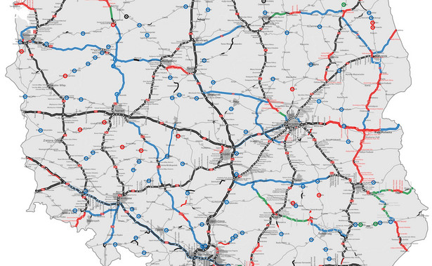 Mapa inwestycji drogowych 2023