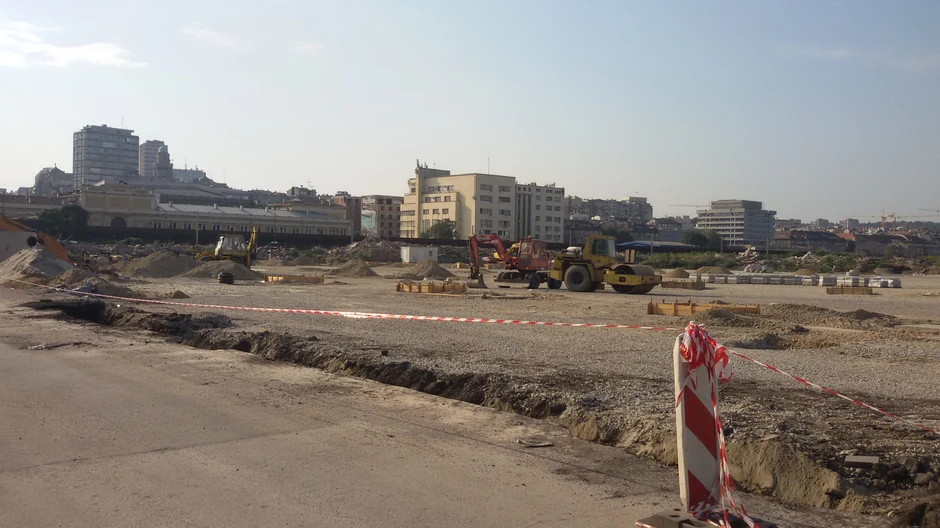 Radovi na stanici u Savskom amfiteatru