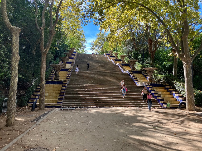 Stepenice na Monžuiku