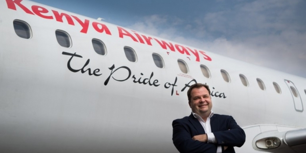 Sebastian Mikosz do końca grudnia 2019 r. kierował liniami lotniczymi Kenya Airways. 
