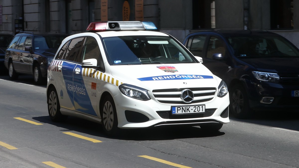 Félmeztelenül üvöltözve mászott fel a negyedikre a Mester utcai pókember: 50 hatósági ember kellett, hogy megállítsák – Videón, ahogy leszerelik
